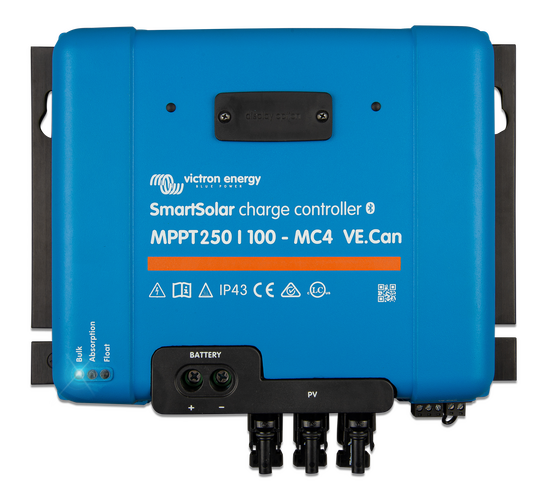 Victron SmartSolar MPPT 250/100-MC4 VE.Can Solar Charge Controller