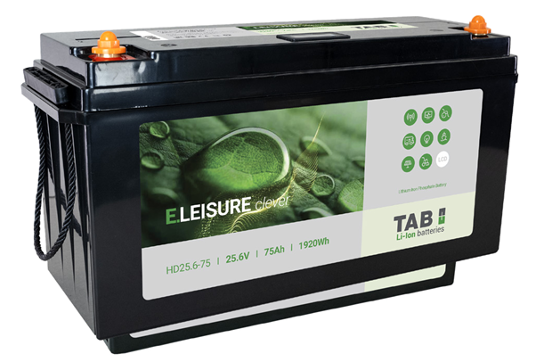 TAB HD25.6-75 ELC BT akku 25,6V 75Ah 1920Wh