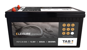 TAB HD12-300 Premium SOC Battery 12,8V 300Ah 3840Wh