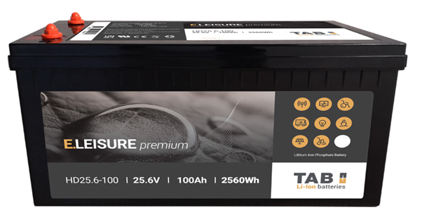 TAB HD24 -100 Premium SOC akku 25,6V 100Ah 2560Wh