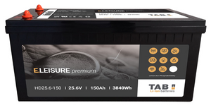 TAB HD24-150 Premium SOC Battery 25,6V 150Ah 3840Wh