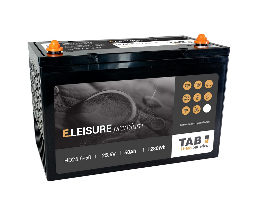 TAB HD24-50 Premium BT Battery 25,6V 50Ah 1280Wh