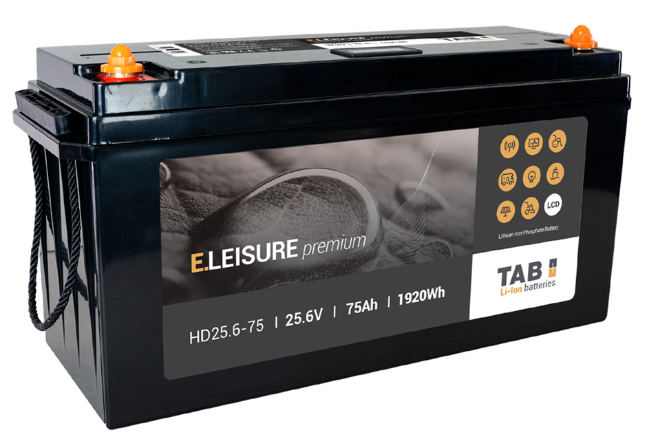 TAB HD24 -75 Premium SOC Battery 25,6V 75Ah 1920Wh