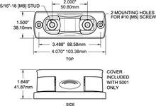 Lataa kuva Galleria-katseluun, MEGA® / AMG® Fuse Block - 100-300A with Cover
